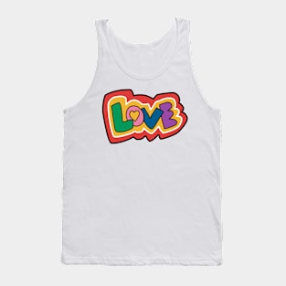 Hippie Love (4) Tank Top